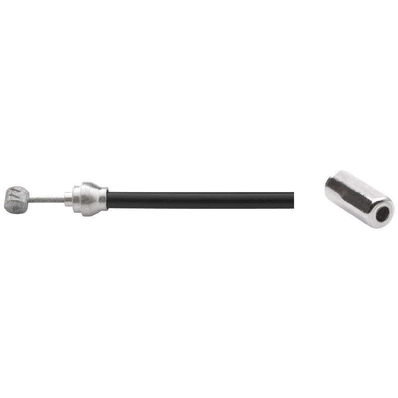 Load image into Gallery viewer, Elvedes remkabelkit t-nippel 540mm 900mm rvs zwart