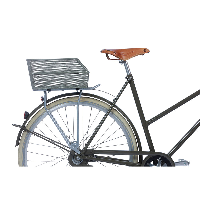 Load image into Gallery viewer, Basil Cento S - fietsmand - achterop - olive green