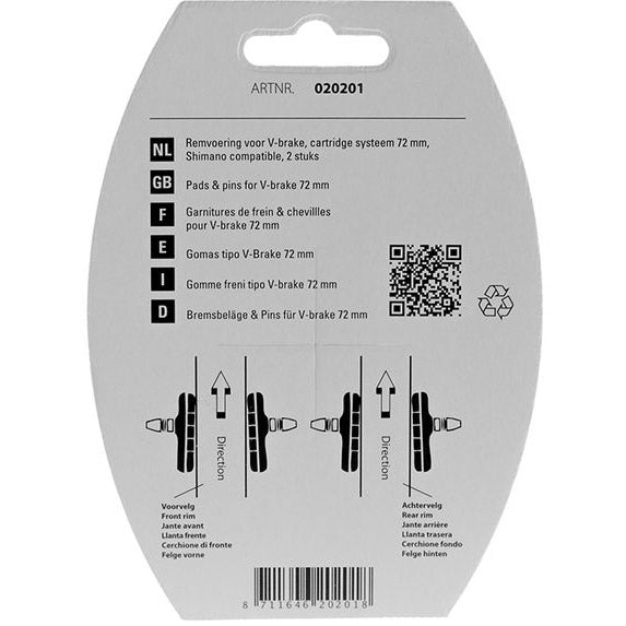 Load image into Gallery viewer, Simson v-brake cardridge remschoen