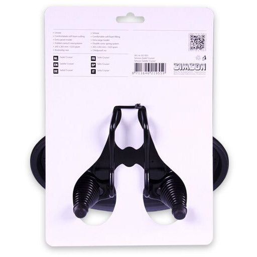 Load image into Gallery viewer, Zadel Simson cruiser zwart