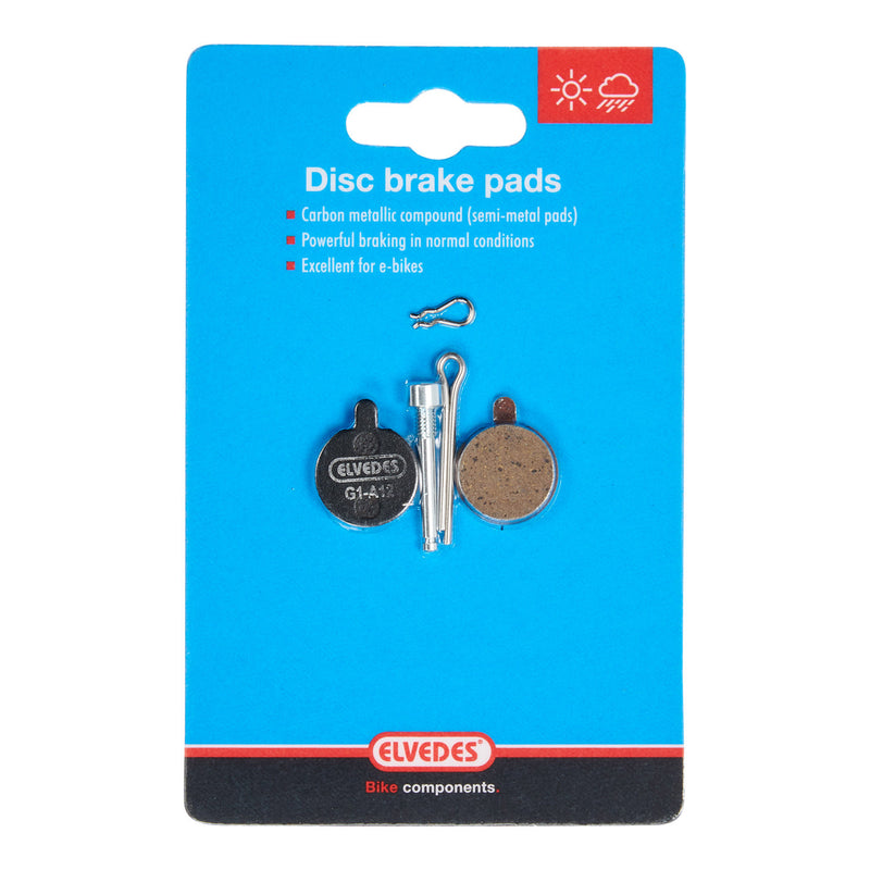 Load image into Gallery viewer, Schijfremblokset Metalic Carbon Alhonga SNG