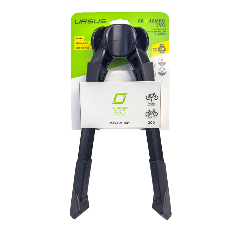 Load image into Gallery viewer, Ursus standaard dubbel jumbo evo zwart 300 mm. + bumper max 80 kg