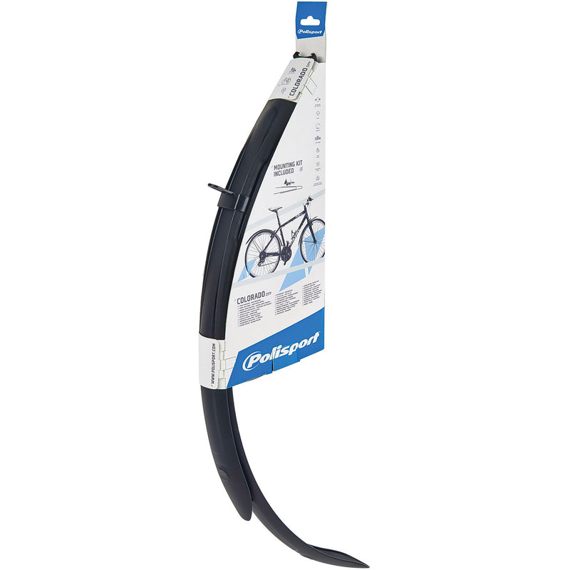 Load image into Gallery viewer, Spatbordset 28 Polisport Colorado City - zwart