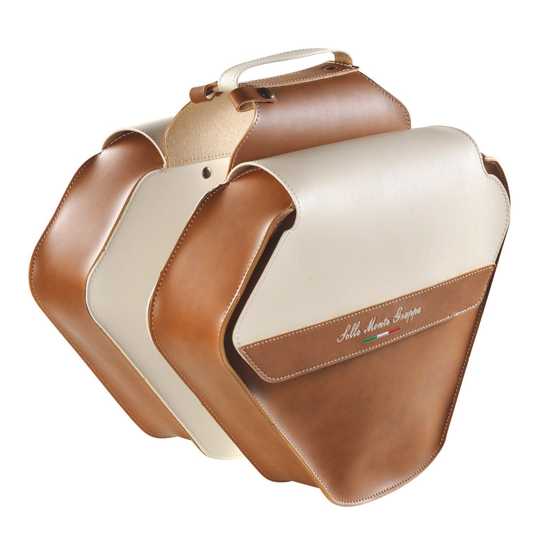 Load image into Gallery viewer, Monte grappa dubbele tas 17,5l fashion skay honey cream