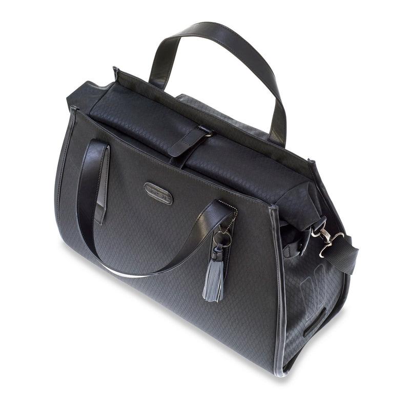 Load image into Gallery viewer, Basil Noir Business Bag - Fietsschoudertas - Dames - Zwart