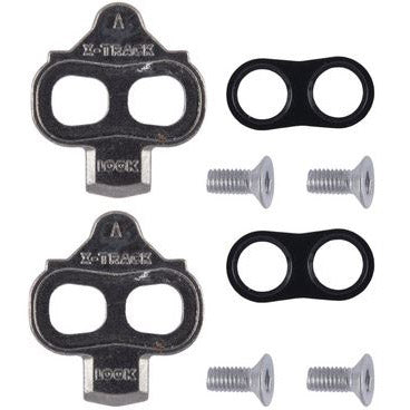 Load image into Gallery viewer, Look schoenplaatjes x-track mtb 6� grijs