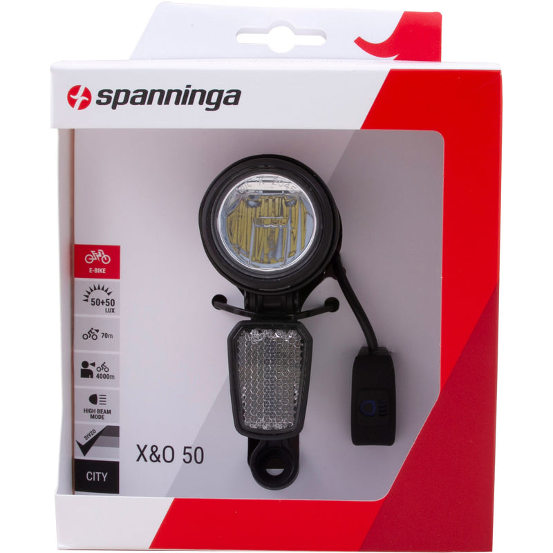 Load image into Gallery viewer, Spanninga koplamp x o 50 xeaftc 6-36vdc + reflector