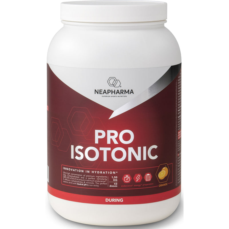 Load image into Gallery viewer, Neapharma Neapharma isotoon poeder Isotonic orange pot 1,5kg