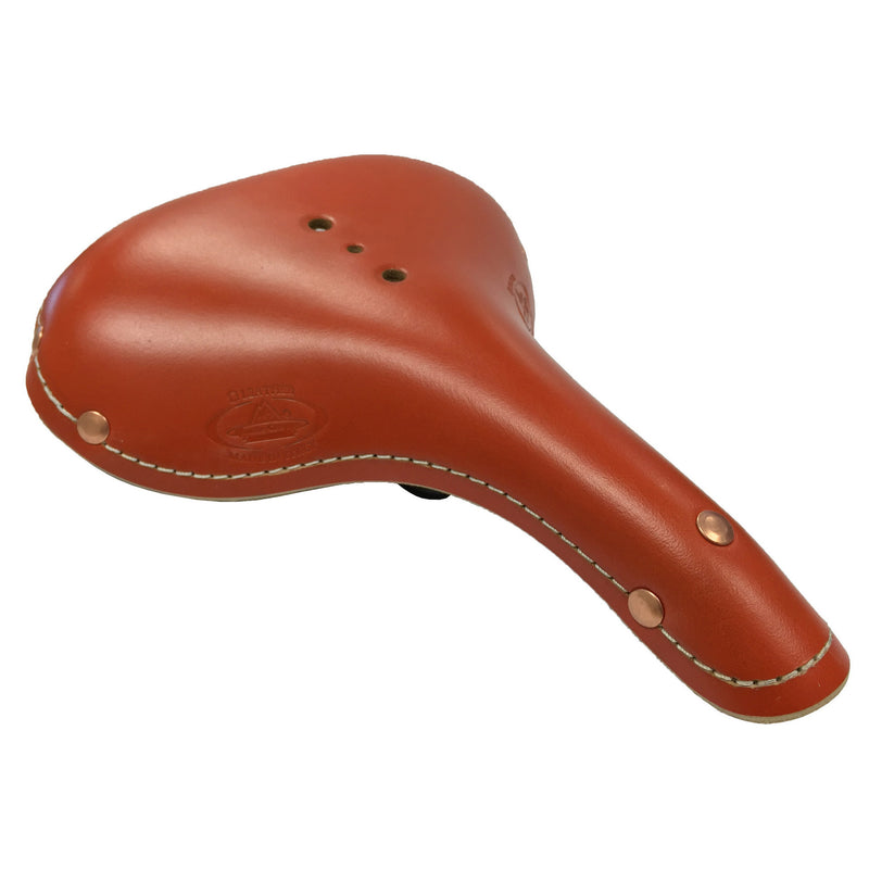 Afbeelding laden in galerijviewer, Selle monte grappa zadel old frontiers classic leer 28 cm cognac