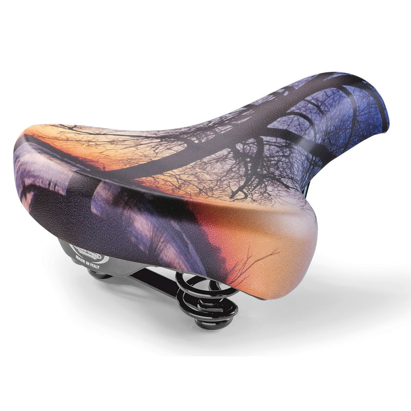 Load image into Gallery viewer, Monte grappa zadel sunset horse skay met veer
