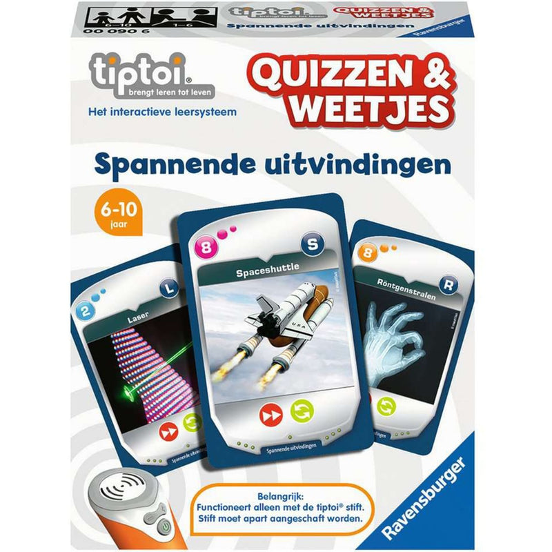 Load image into Gallery viewer, Ravensburger Tiptoi Quizzen Weetjes Uitvindingen