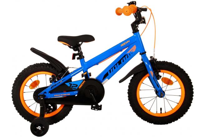 Load image into Gallery viewer, Volare Rocky Kinderfiets Jongens 14 inch Blauw Twee handremmen