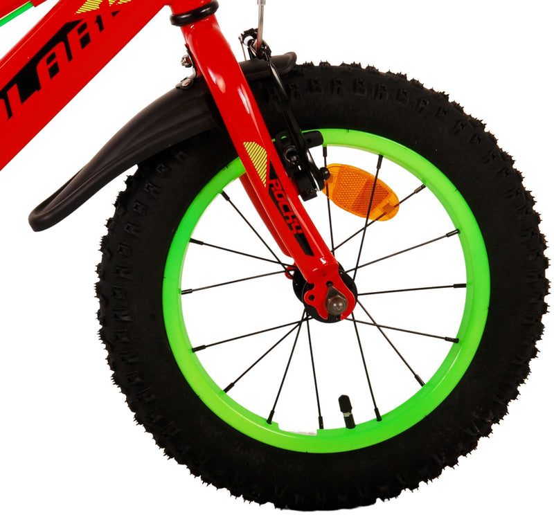 Load image into Gallery viewer, Volare Rocky Kinderfiets Jongens 14 inch Rood Twee handremmen