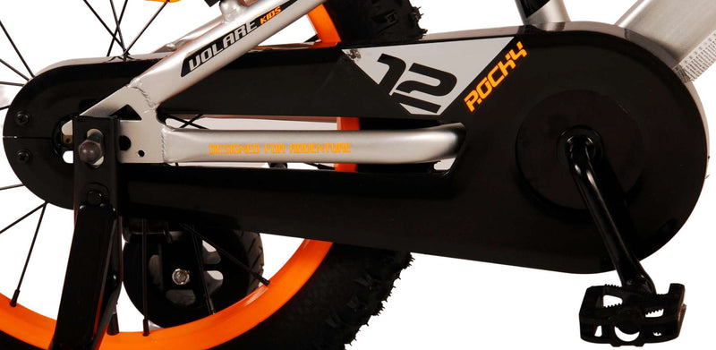 Load image into Gallery viewer, Volare Rocky Kinderfiets Jongens 16 inch Grijs Twee handremmen