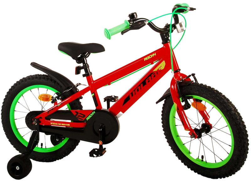 Load image into Gallery viewer, Volare Rocky Kinderfiets Jongens 16 inch Rood Twee handremmen