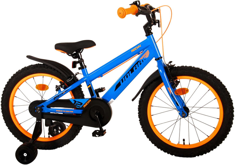 Load image into Gallery viewer, Volare Rocky Kinderfiets Jongens 18 inch Blauw Twee handremmen