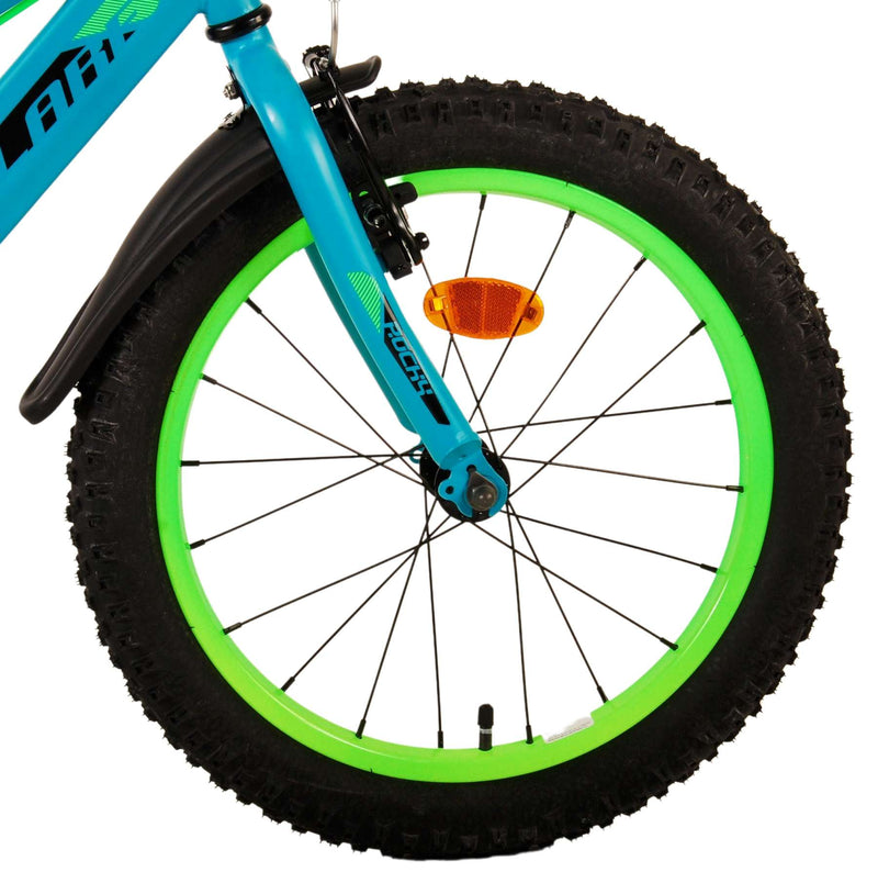 Load image into Gallery viewer, Volare Rocky Kinderfiets Jongens 18 inch Groen Twee handremmen