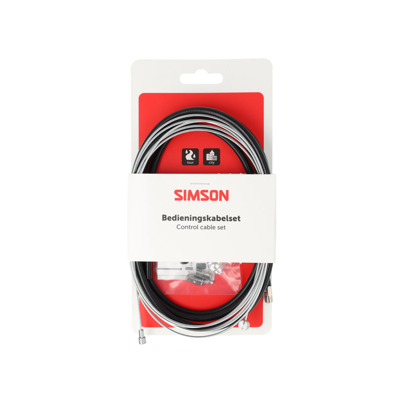 Load image into Gallery viewer, Rema tip top nederland b.v. simson remkabelset compleet universeel zwart