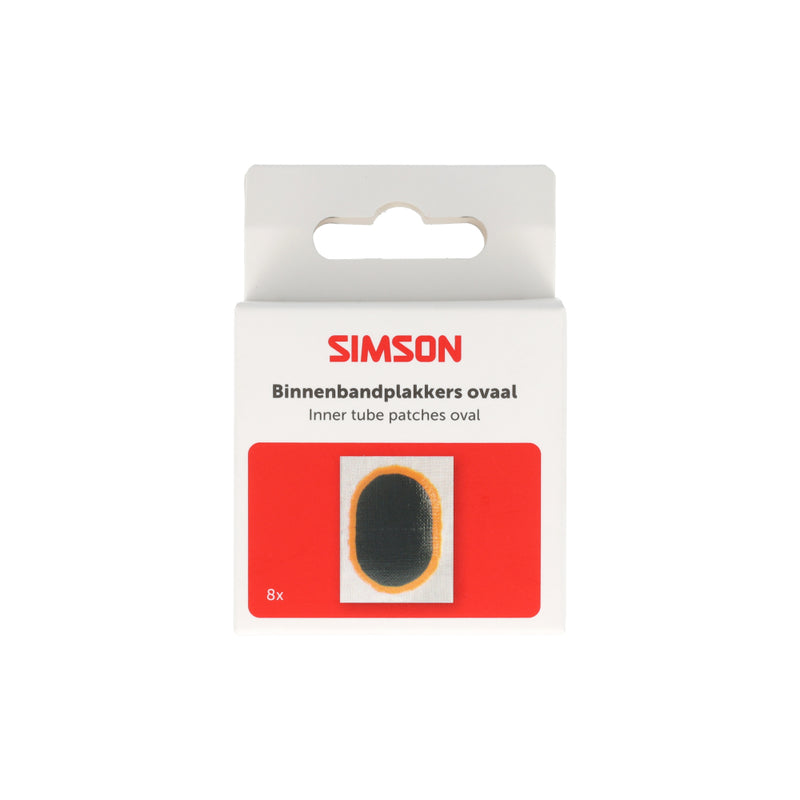 Afbeelding laden in galerijviewer, Simson binnenbandpleisters ovaal 8st