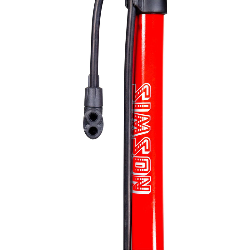 Load image into Gallery viewer, fietspomp Excellent hogedruk 60 cm rood