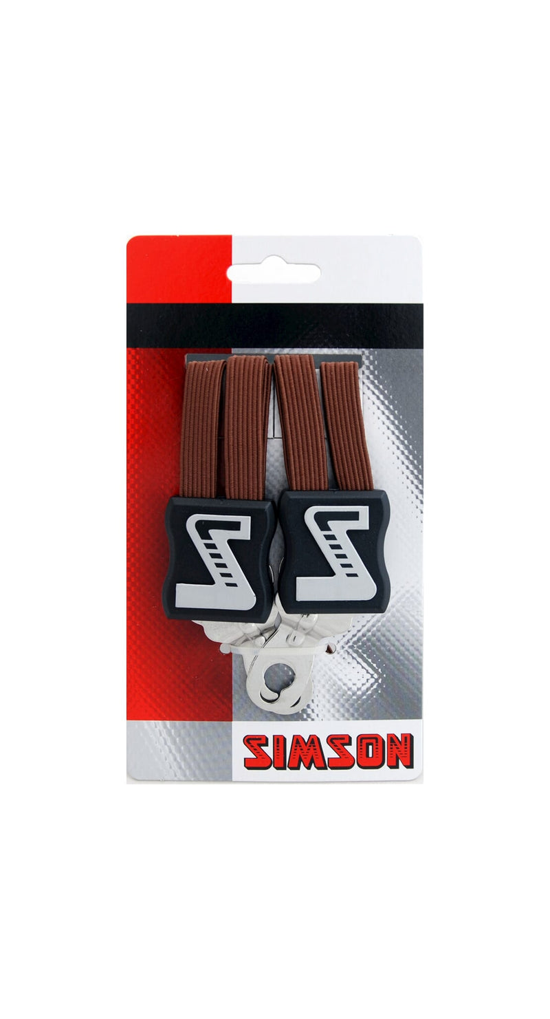 Load image into Gallery viewer, Snelbinder Trio Simson met 3 binders - bruin