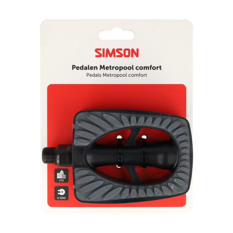 Afbeelding laden in galerijviewer, Simson pedalen metropool comfort 2.0