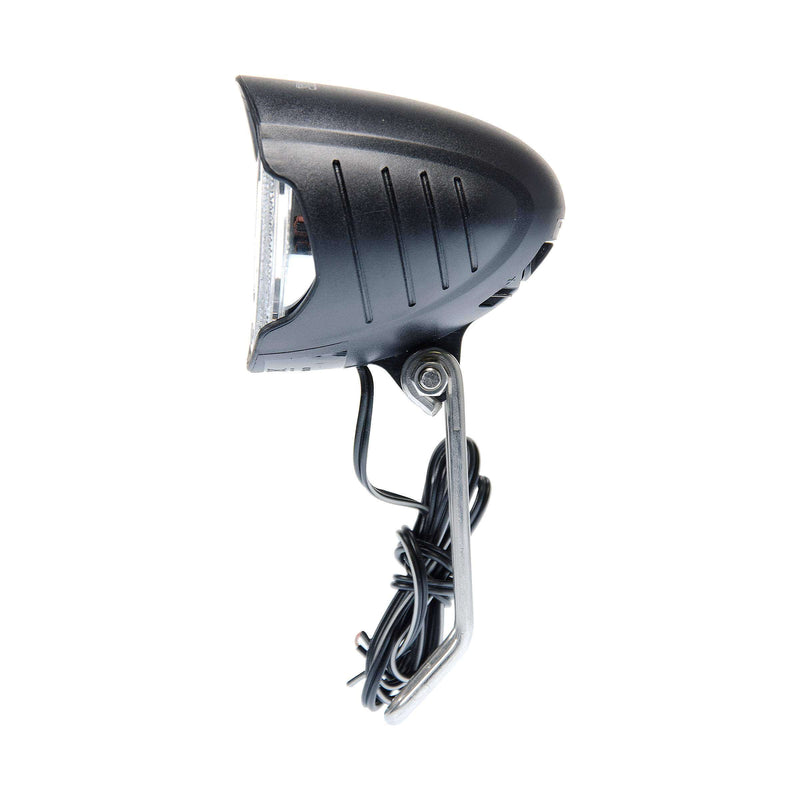 Load image into Gallery viewer, koplamp Round naafdynamo 7 lux led zwart