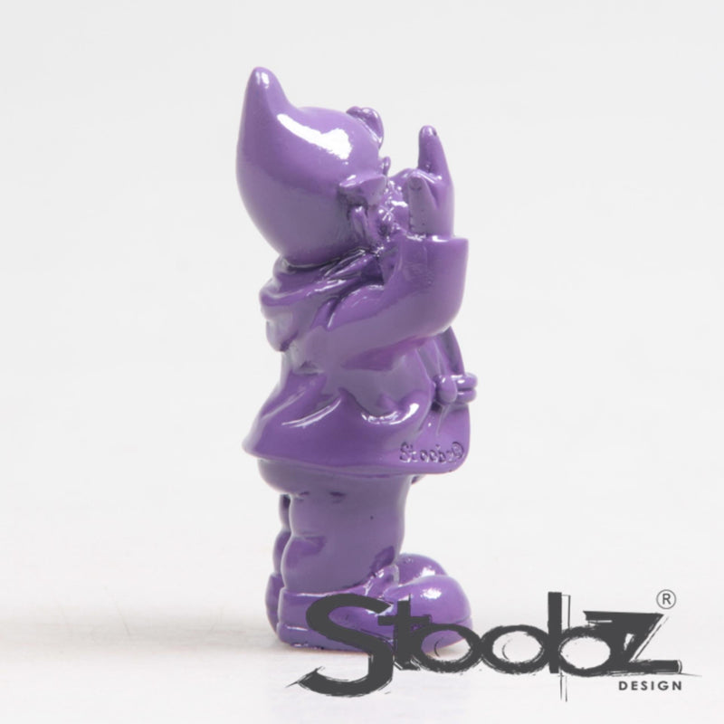 Afbeelding laden in galerijviewer, Stoobz design stoobz kabouter f*ck you paars 10cm