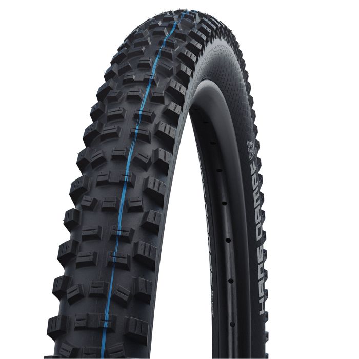 Load image into Gallery viewer, Schwalbe hans dampf - tle - addix speedgrip - super trail - 29x2.35 - black
