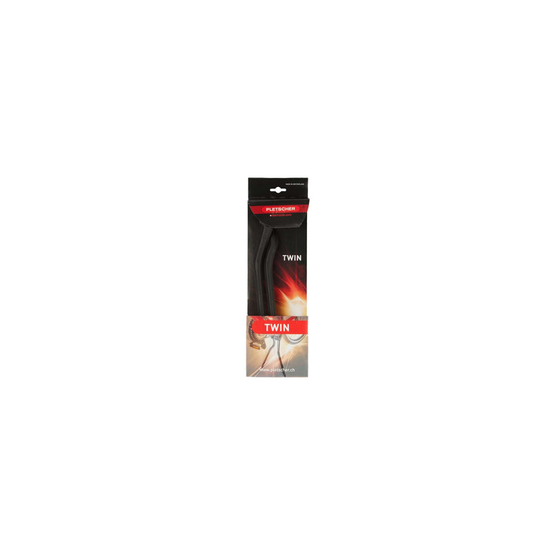 Load image into Gallery viewer, Esge Middenstandaard Twin dubbele poot 28 1.1 2 zwart