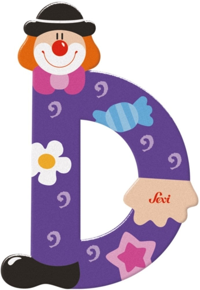 Load image into Gallery viewer, Sevi letter clown d: 10 cm (81740)