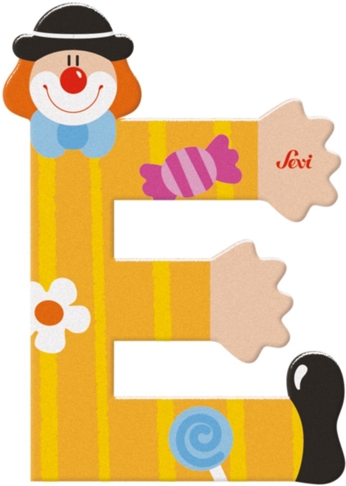 Load image into Gallery viewer, Sevi letter clown e: 10 cm (81741)
