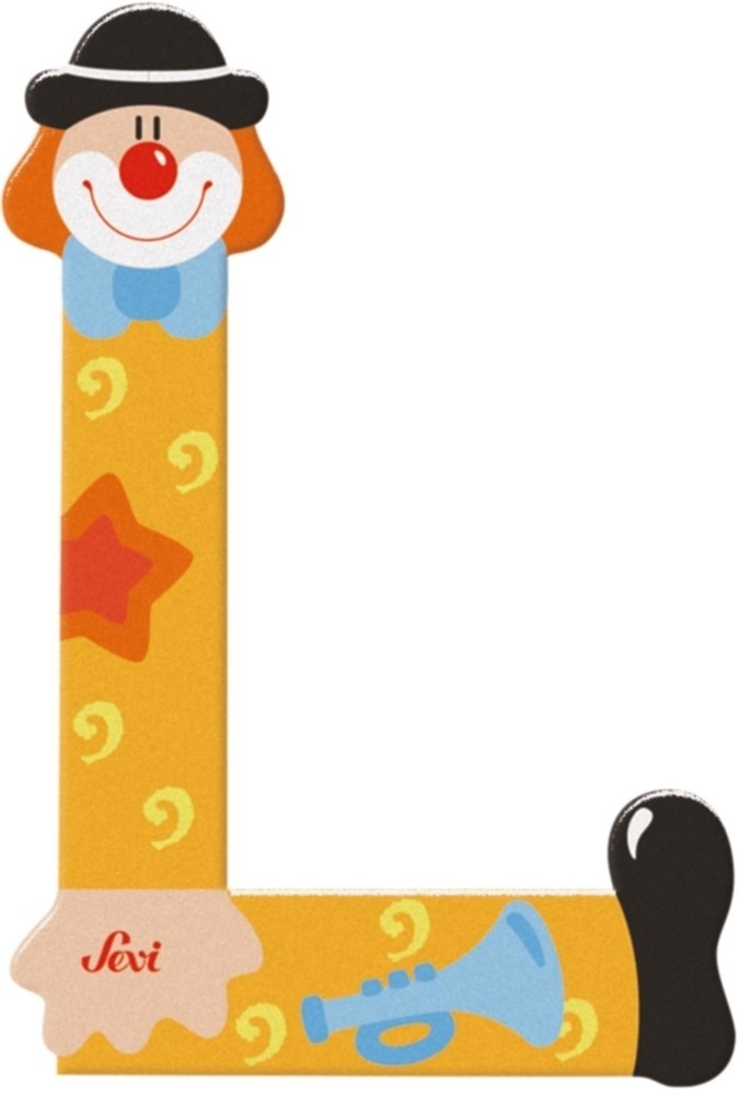 Load image into Gallery viewer, Sevi letter clown l: 10 cm (81748)