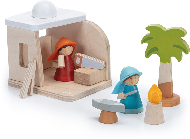Load image into Gallery viewer, Sevi nativity scene - craftsmen: 18x15x13 cm (83101)