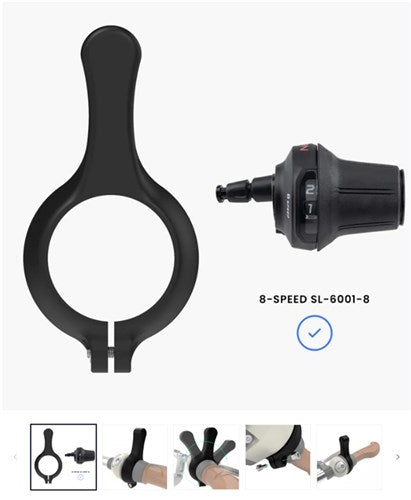 Afbeelding laden in galerijviewer, Outwet schakelpook shimano nexus 8 hevel voor sl-6001-8
