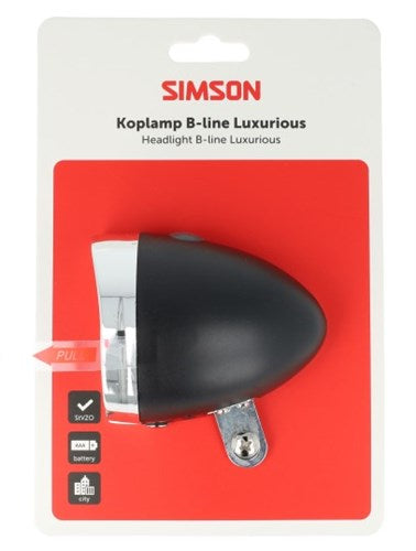 Afbeelding laden in galerijviewer, Simson koplamp classic luxurious batterij