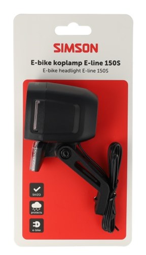 Afbeelding laden in galerijviewer, Simson koplamp aurora e-line 150s