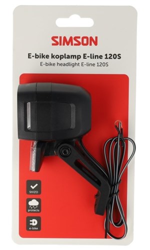 Load image into Gallery viewer, Simson koplamp aurora e-line 120s