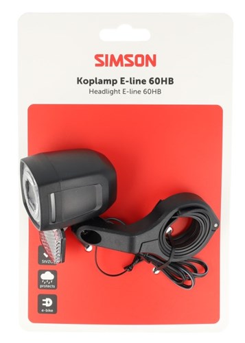 Afbeelding laden in galerijviewer, Simson koplamp aurora e-line 60hb