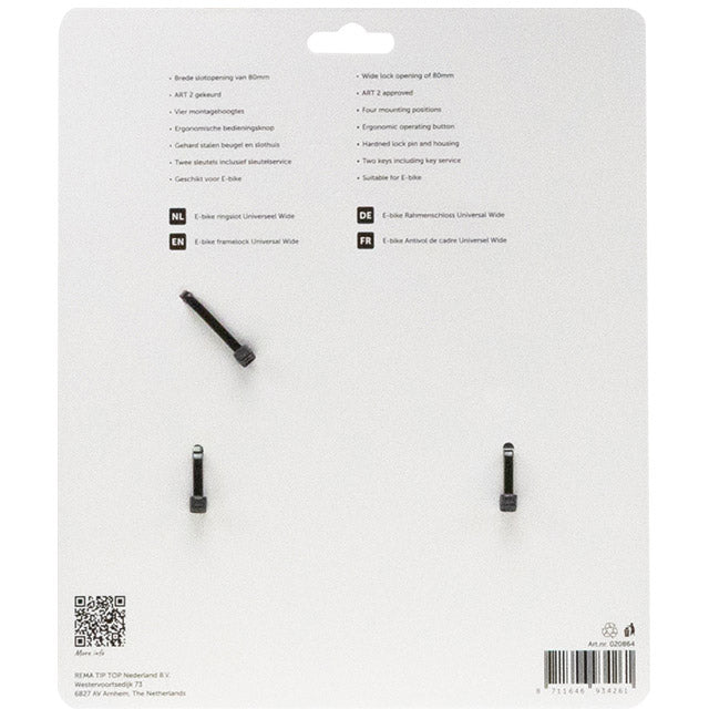 Load image into Gallery viewer, Simson ringslot universeel wide e-bike insteek 80mm art**