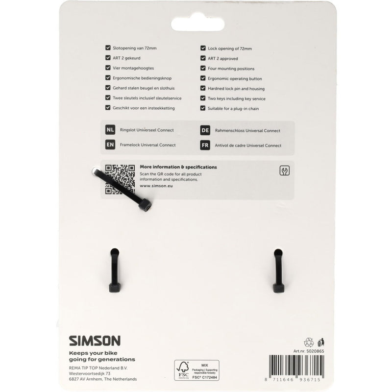 Afbeelding laden in galerijviewer, Simson ringslot art**