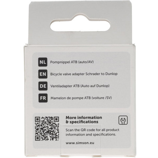 Load image into Gallery viewer, Simson pompnippel auto ventiel