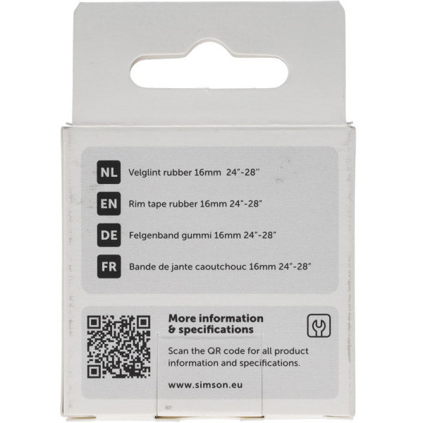 Load image into Gallery viewer, Simson velglintrubber 24 -28'' 16mm breed