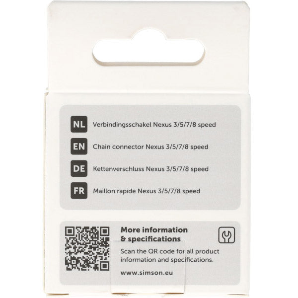 Load image into Gallery viewer, Simson verbindingsschakel nexus 1 2 x3 32 3 5 7 8v