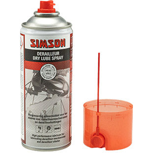 Load image into Gallery viewer, Simson dry lube spray voor derailleur spuitbus 400ml