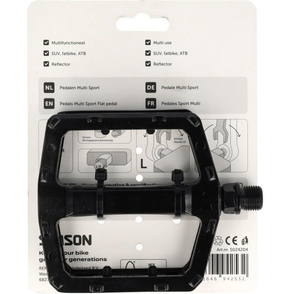 Load image into Gallery viewer, Simson pedalen multi sport voor de moderne suv-fiets, fatbike en atb