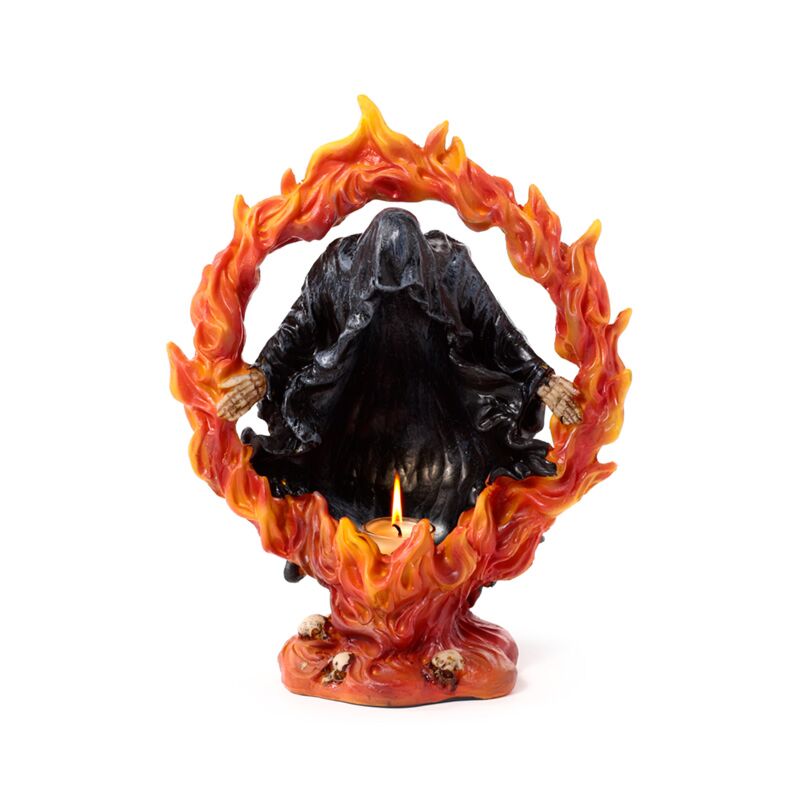 Load image into Gallery viewer, The reaper of death vuur ring waxinelichthouder