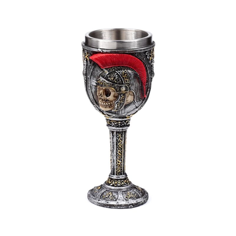 Afbeelding laden in galerijviewer, Decoratieve roman soldier kelk