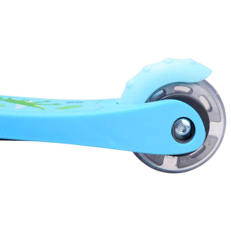 Load image into Gallery viewer, Boldcube teeny fold driewielstep - dinosaurus blauw