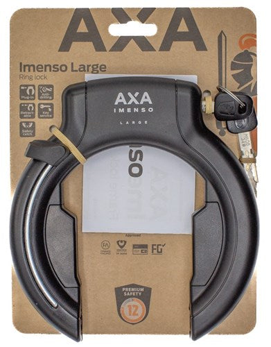 Afbeelding laden in galerijviewer, Axa ringslot imenso large zwart (kaart) art2